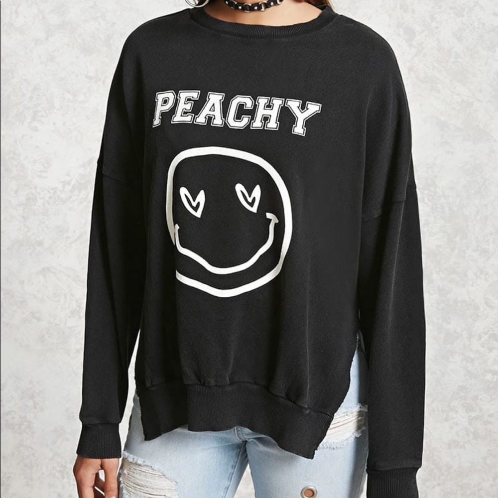 Peachy sweatshirt